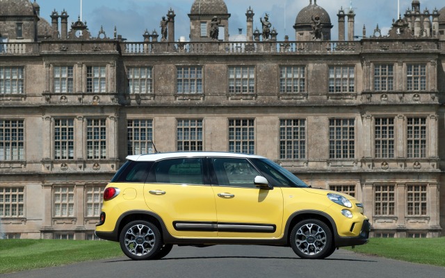 Fiat 500L Trekking 2014. Desktop wallpaper