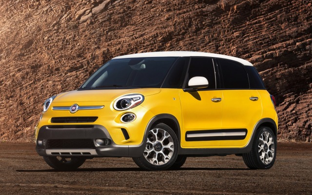 Fiat 500L 2014. Desktop wallpaper