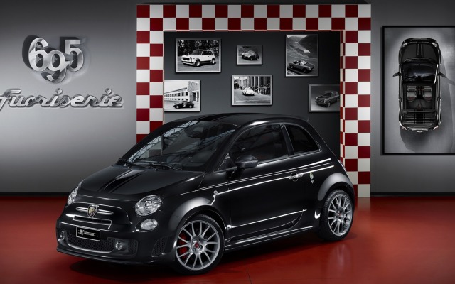 Fiat Abarth 695 Scorpione 2014. Desktop wallpaper