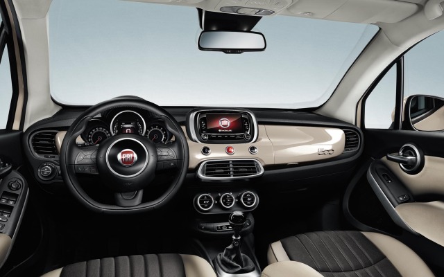 Fiat 500X 2015. Desktop wallpaper