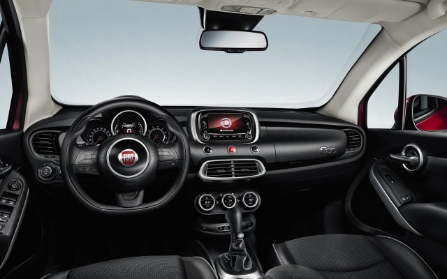 Fiat 500X 2015. Desktop wallpaper