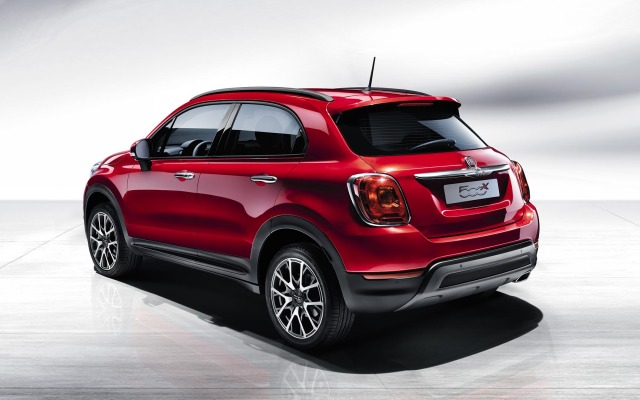 Fiat 500X 2015. Desktop wallpaper