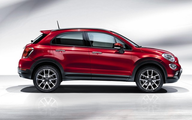 Fiat 500X 2015. Desktop wallpaper