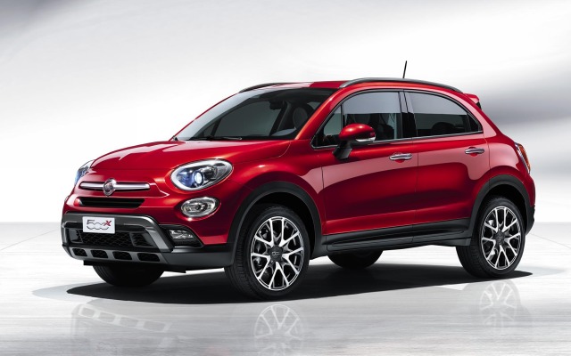 Fiat 500X 2015. Desktop wallpaper