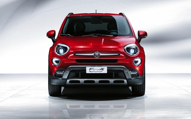 Fiat 500X 2015. Desktop wallpaper