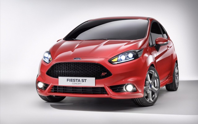 Ford Fiesta ST Concept 2011. Desktop wallpaper