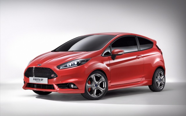 Ford Fiesta ST Concept 2011. Desktop wallpaper