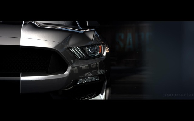 Ford Mustang Shelby GT350 2016. Desktop wallpaper