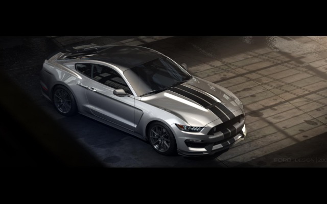 Ford Mustang Shelby GT350 2016. Desktop wallpaper