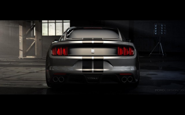 Ford Mustang Shelby GT350 2016. Desktop wallpaper