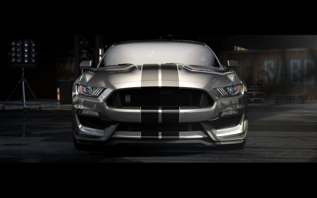 Ford Mustang Shelby GT350 2016. Desktop wallpaper