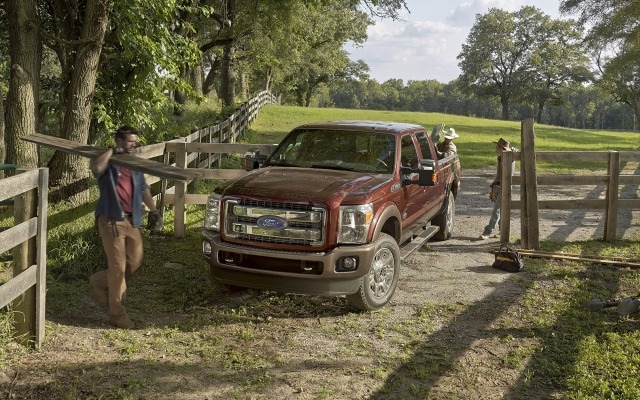 Ford F-250 Super Duty 2015. Desktop wallpaper