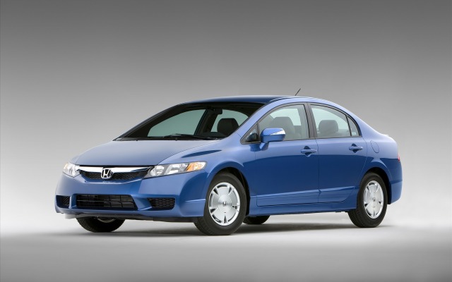 Honda Civic Hybrid 2009. Desktop wallpaper