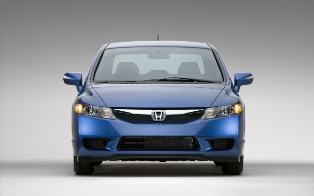 Honda Civic Hybrid 2009. Desktop wallpaper