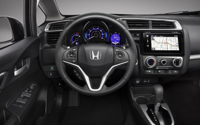 Honda Fit 2015. Desktop wallpaper