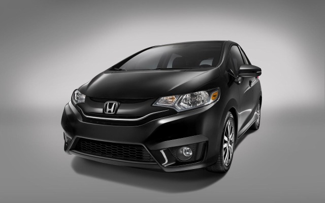 Honda Fit 2015. Desktop wallpaper