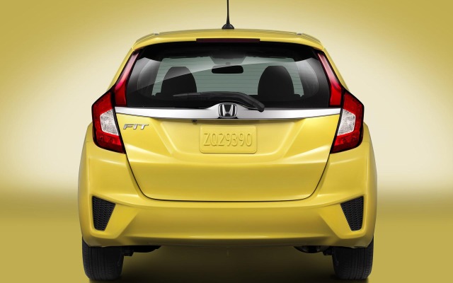 Honda Fit 2015. Desktop wallpaper