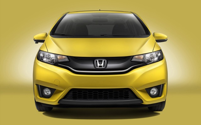 Honda Fit 2015. Desktop wallpaper