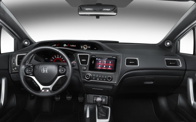 Honda Civic Si Coupe 2014. Desktop wallpaper