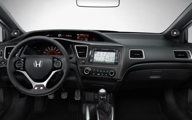 Honda Civic Coupe 2013. Desktop wallpaper