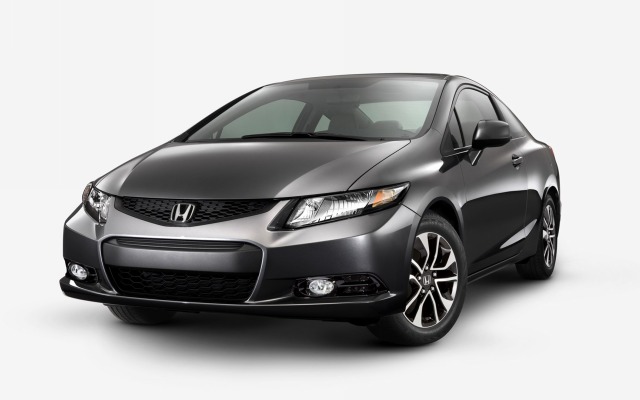 Honda Civic Coupe 2013. Desktop wallpaper