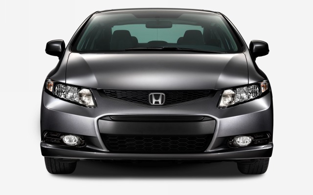 Honda Civic Coupe 2013. Desktop wallpaper