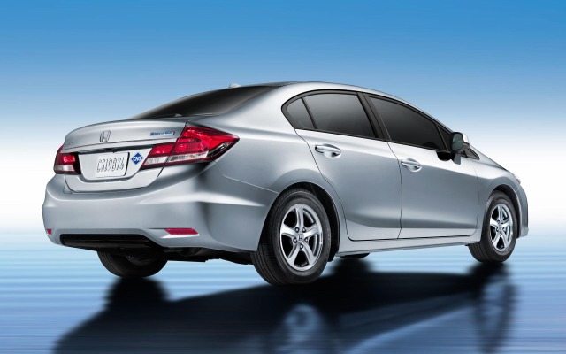 Honda Civic Natural Gas 2014. Desktop wallpaper