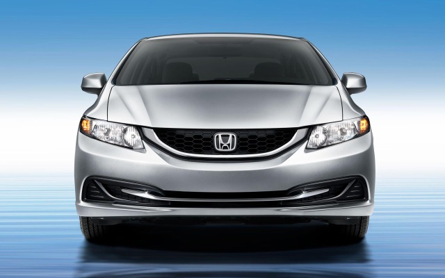 Honda Civic Natural Gas 2014. Desktop wallpaper