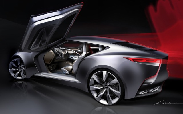 Hyundai HND-9 Concept 2013. Desktop wallpaper