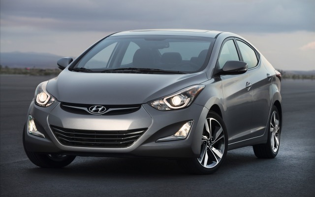 Hyundai Elantra Sedan 2014. Desktop wallpaper