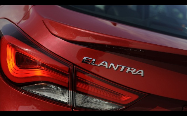 Hyundai Elantra Sedan 2014. Desktop wallpaper