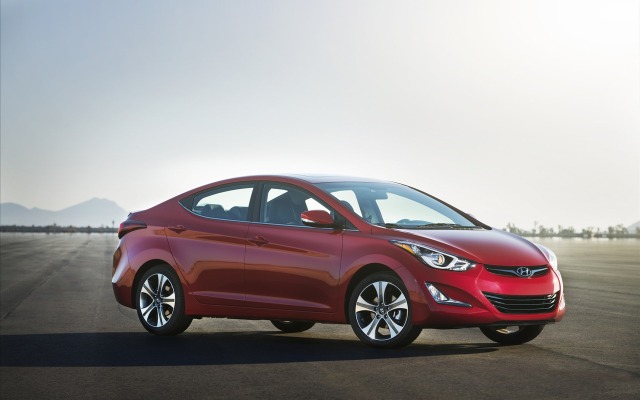 Hyundai Elantra Sedan 2014. Desktop wallpaper