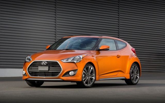 Hyundai Veloster 2016. Desktop wallpaper