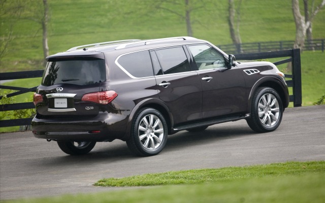 Infiniti QX56 2012. Desktop wallpaper