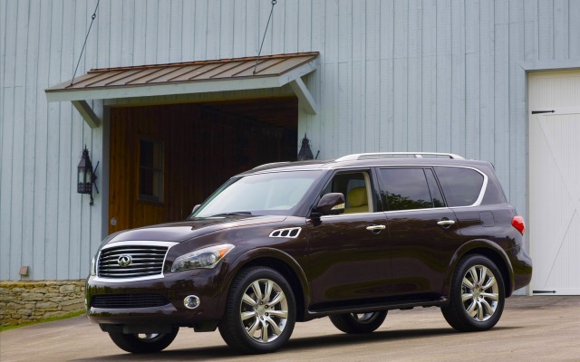 Infiniti QX56 2012. Desktop wallpaper