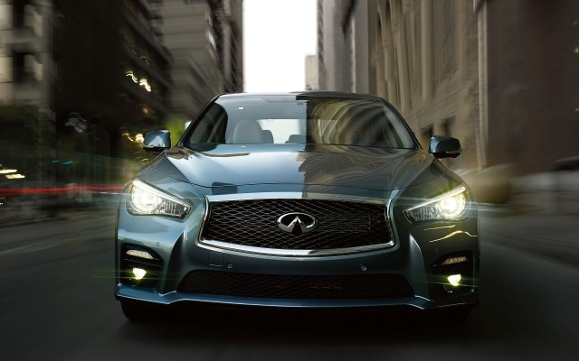 Infiniti Q50S 2015. Desktop wallpaper