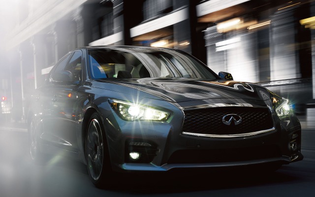 Infiniti Q50S 2015. Desktop wallpaper