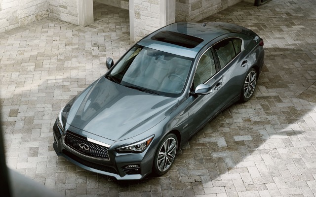 Infiniti Q50S 2015. Desktop wallpaper