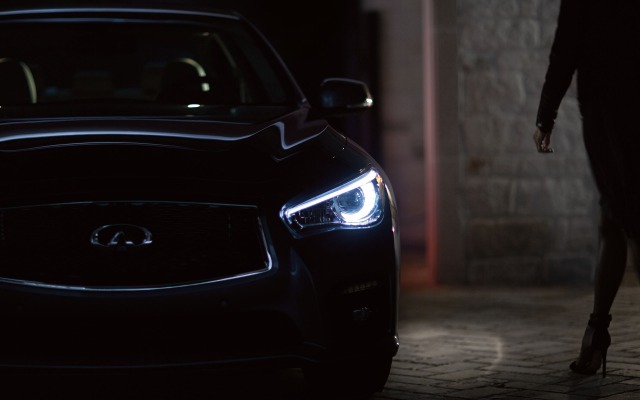 Infiniti Q50S 2015. Desktop wallpaper