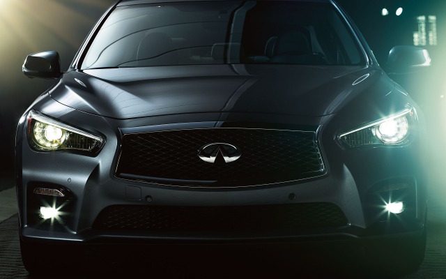 Infiniti Q50S 2015. Desktop wallpaper