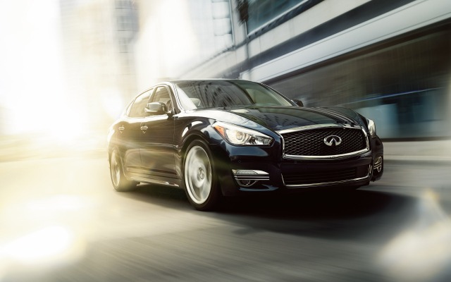 Infiniti Q70L 2015. Desktop wallpaper