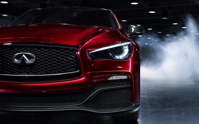 Infiniti Q50 Eau Rouge concept 2014. Desktop wallpaper