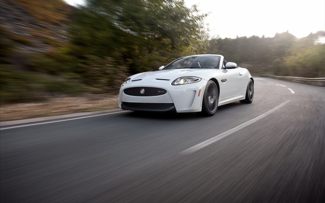 Jaguar XKR-S Convertible 2012. Desktop wallpaper