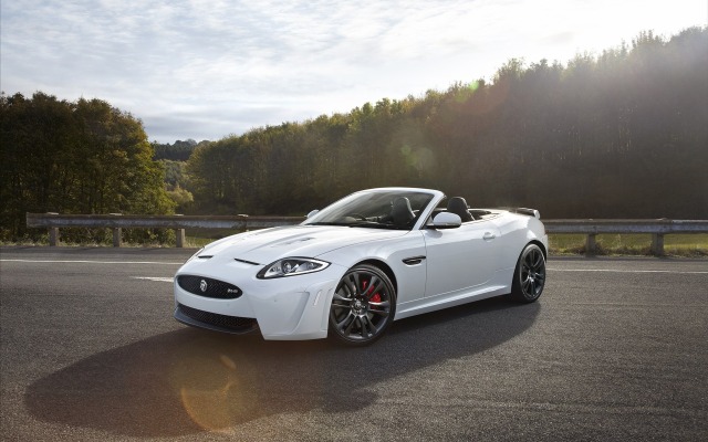 Jaguar XKR-S Convertible 2012. Desktop wallpaper