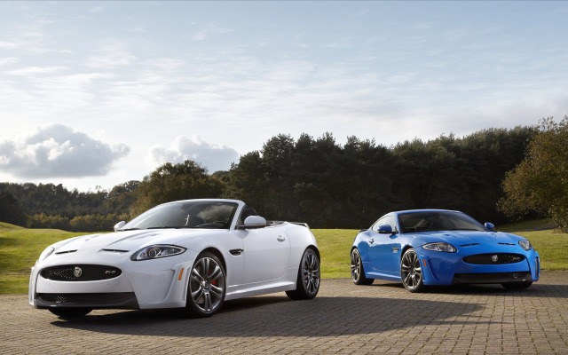 Jaguar XKR-S Convertible 2012. Desktop wallpaper