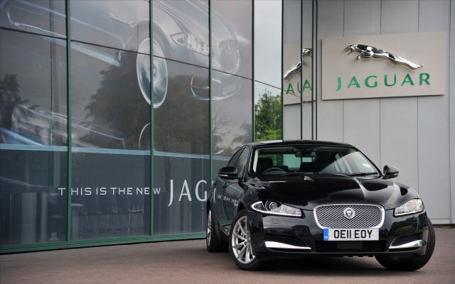 Jaguar XF 2.2 Diesel 2012. Desktop wallpaper