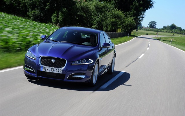 Jaguar XF 2.2 Diesel 2012. Desktop wallpaper