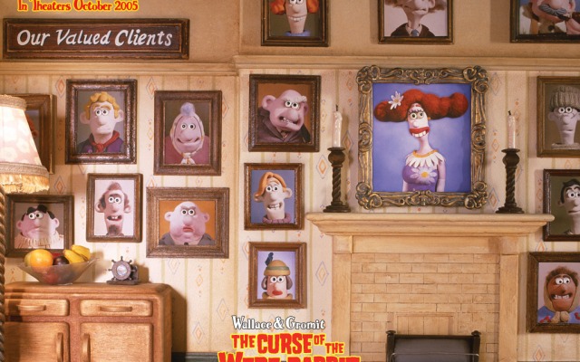 Wallace & Gromit Movie: Curse of the Were-Rabbit, The. Desktop wallpaper