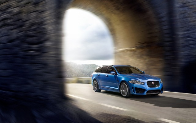 Jaguar XFR-S Sportbrake 2015. Desktop wallpaper