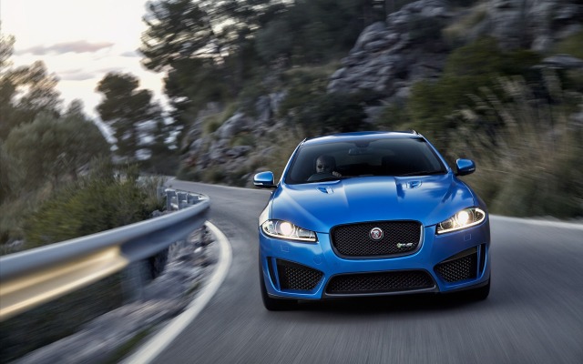 Jaguar XFR-S Sportbrake 2015. Desktop wallpaper